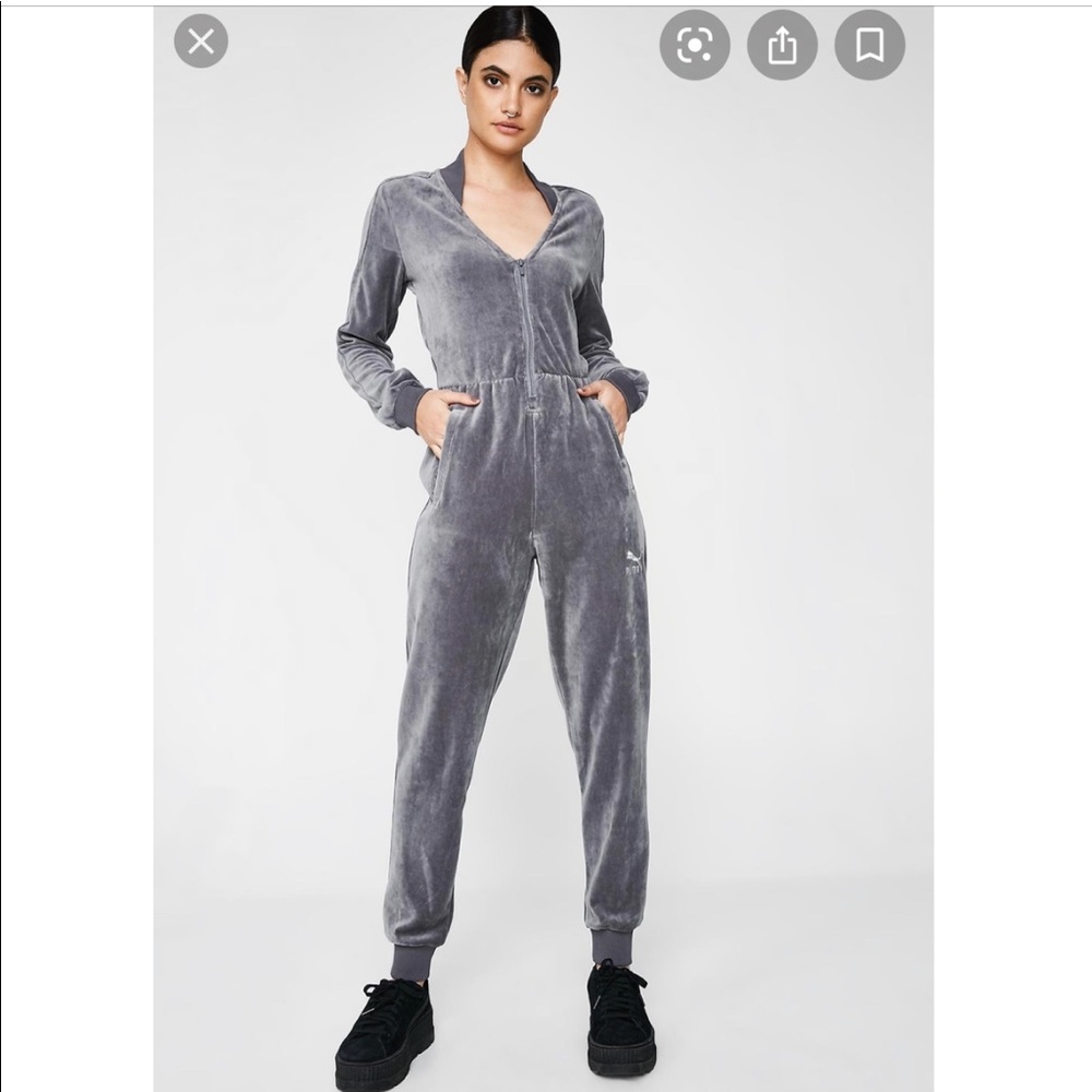 Puma velour jumpsuit